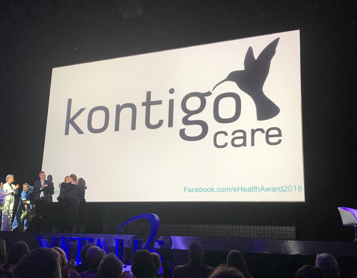 Kontigo Care vinnare av eHealth award 2018
