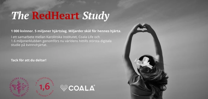 Ny unik klinisk studie skall digitalt utreda 1000 kvinnohjärtan