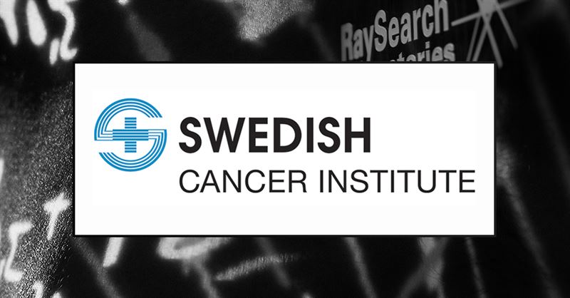 Swedish Cancer Institute väljer RayStation för sin dosplanering