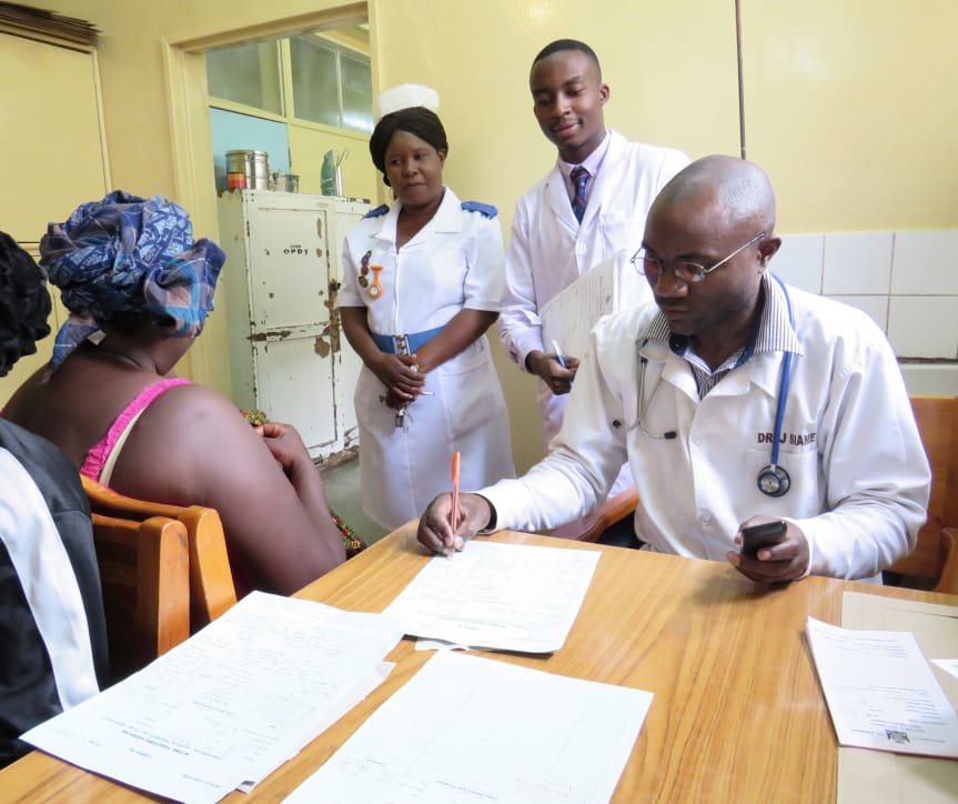 Skånskt patientjournalsystem på statligt sjukhus i Zambia