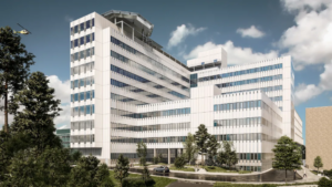 En ny modern vårdbyggnad blir verklighet vid Danderyds sjukhus 2