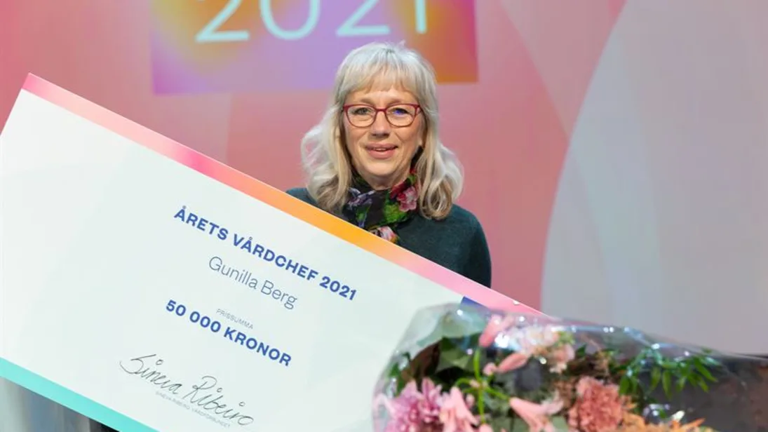 Grattis till årets vårdchef i Sverige – Gunilla Berg