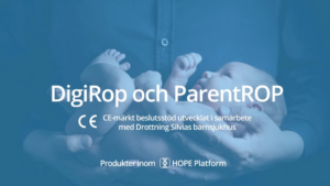 HOPE DigiROP implementeras nu på barnögonmottagningar