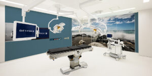 Getinges nya modulära rumssystem gör det lättare att skapa säkra och funktionella arbetsplatser på sjukhus