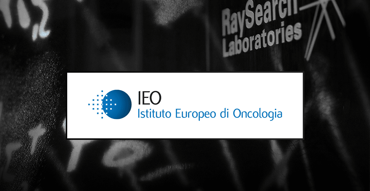 Instituto Europeo di Oncologia i Milano i Italien väljer RayStation och RayCare till sin protonklinik