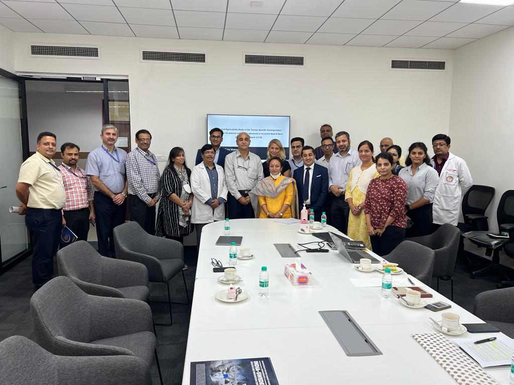 Scandinavian ChemoTech och India-Sweden Healthcare Innovation Centre firar starten av den kliniska studien på AIIMS Jodhpur