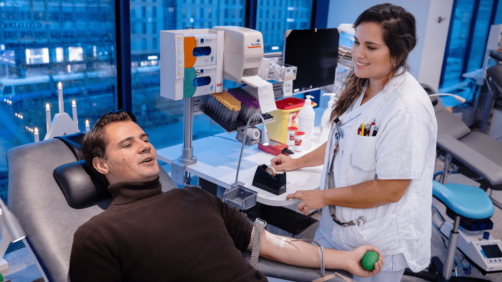 1 500 blodgivare behöver ge blod varje vardag inför jul
