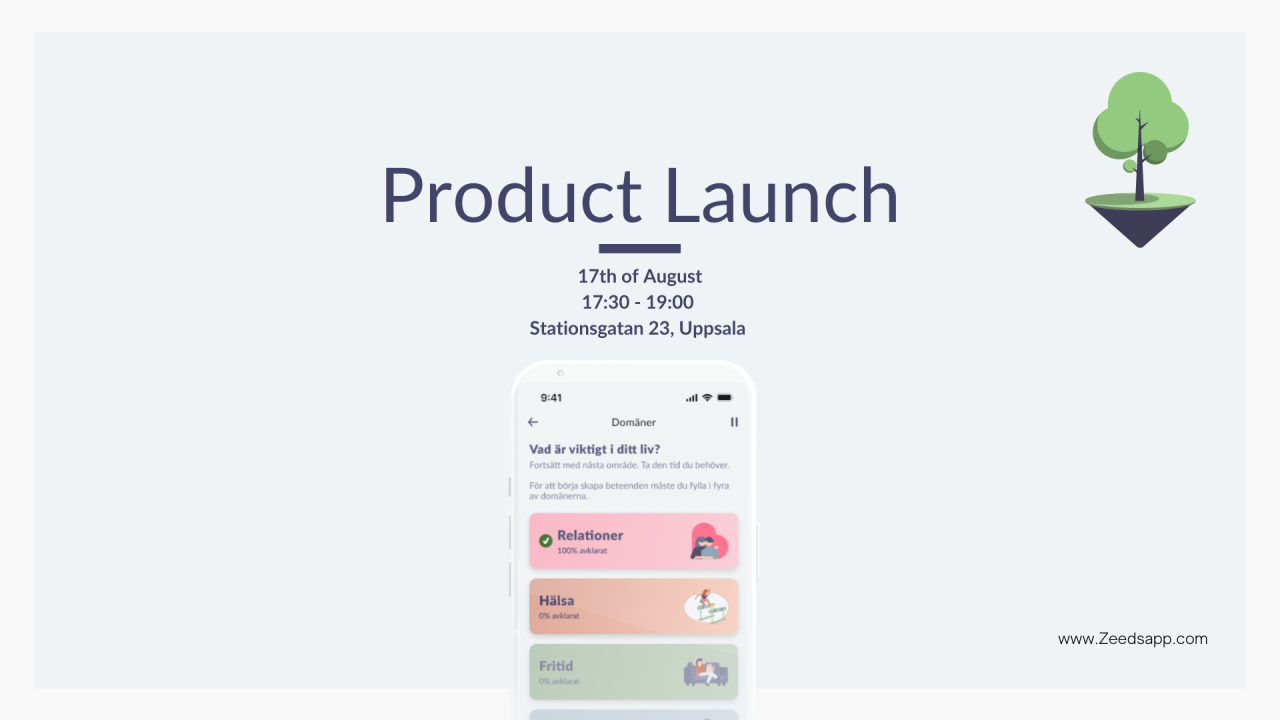 Product Launch - Zeeds