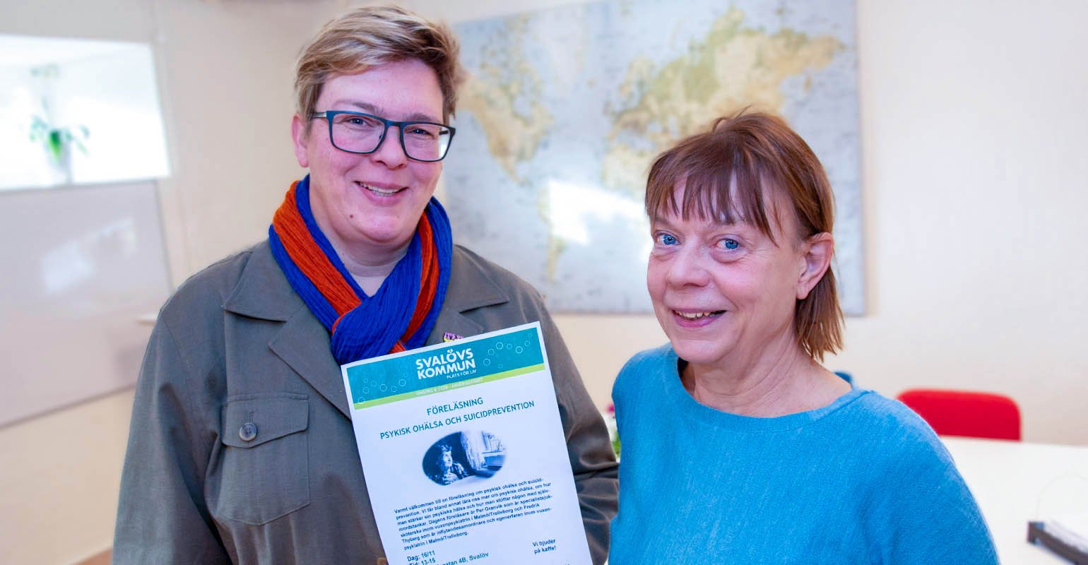Föreläsning om psykisk ohälsa och suicidprevention