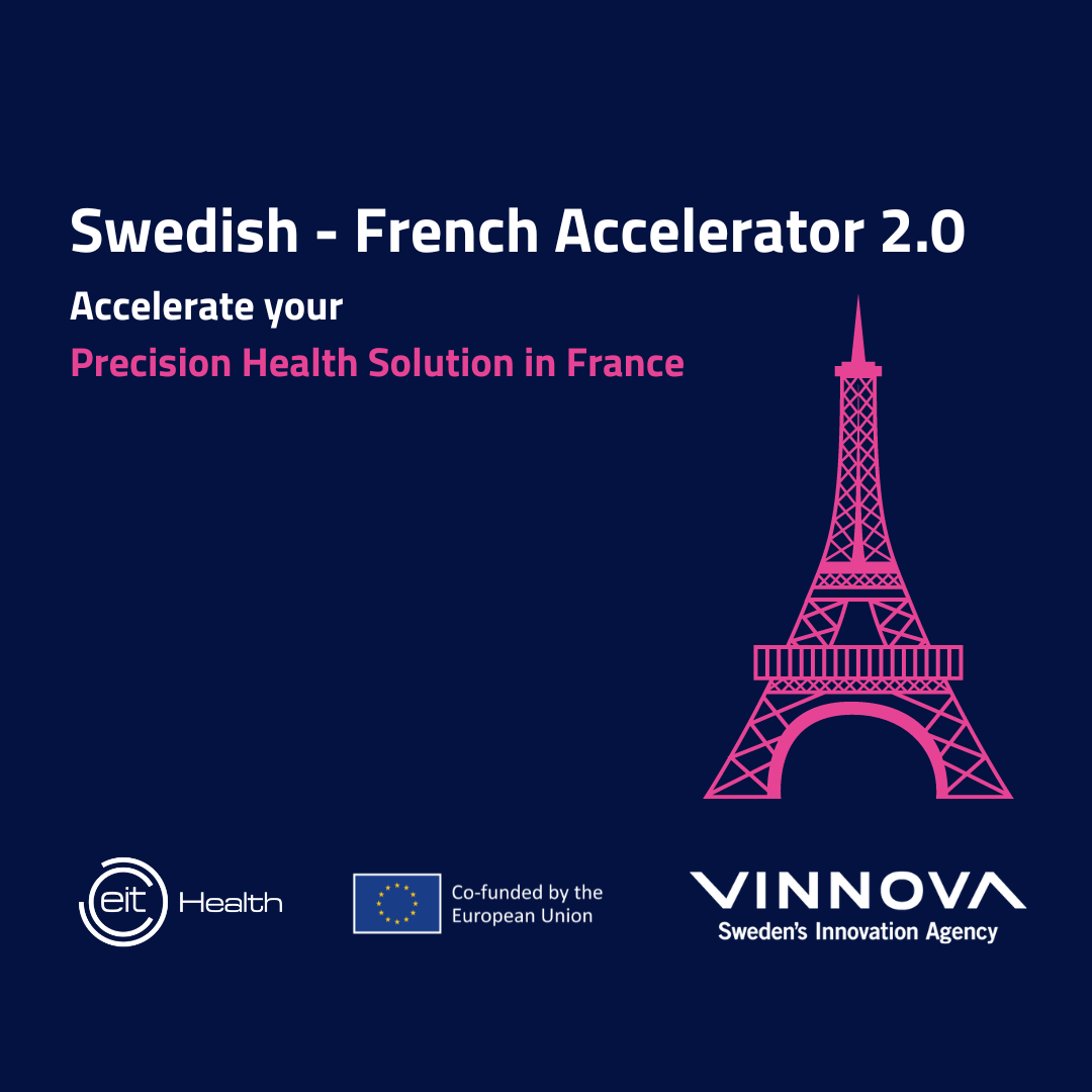 Fem svenska start-ups utvalda för att accelerera på den franska marknaden inom precisionshälsa