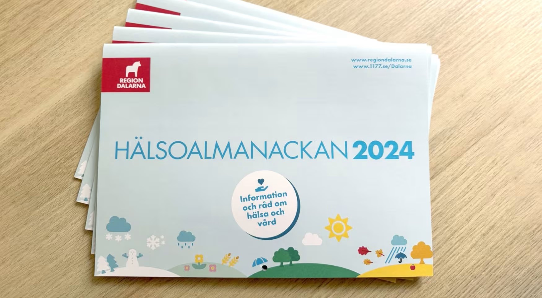 Dags att hämta Region Dalarnas Hälsoalmanacka 2024