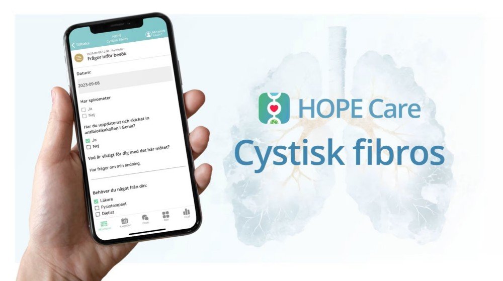 Banbrytande förbättringar inom barnsjukvård med hjälp av nya HOPE Care Cystisk fibros Banbrytande förbättringar inom barnsjukvård med hjälp av nya HOPE Care Cystisk fibros