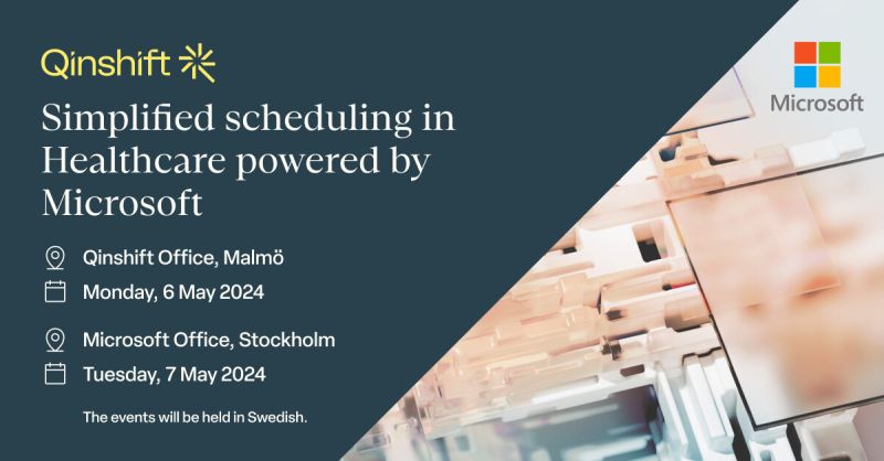 Simplified scheduling in Healthcare powered by Microsoft