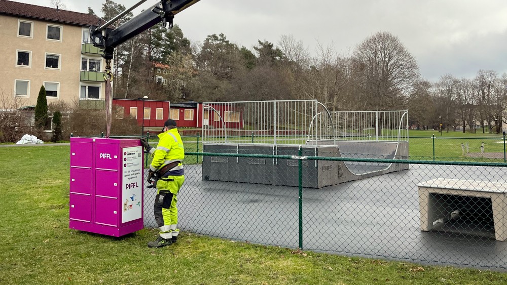 Hässelby-Vällingby skapar en inkluderande och aktiv miljö med aktivitetsboxar