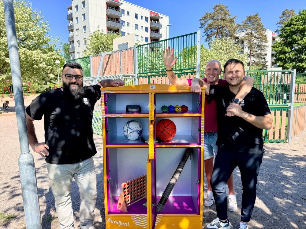 Bostäder i Borås skapar spontana mötesplatser med Piffl