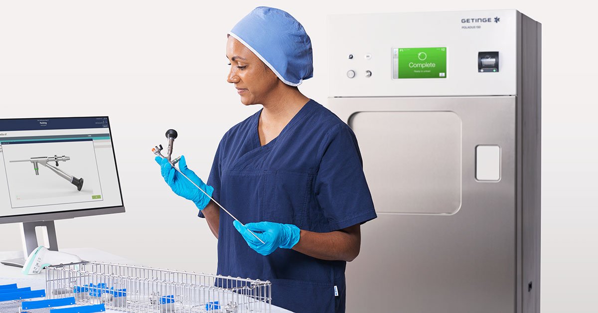 Getinge introducerar Poladus 150 – ny innovation inom lågtemperatursterilisering