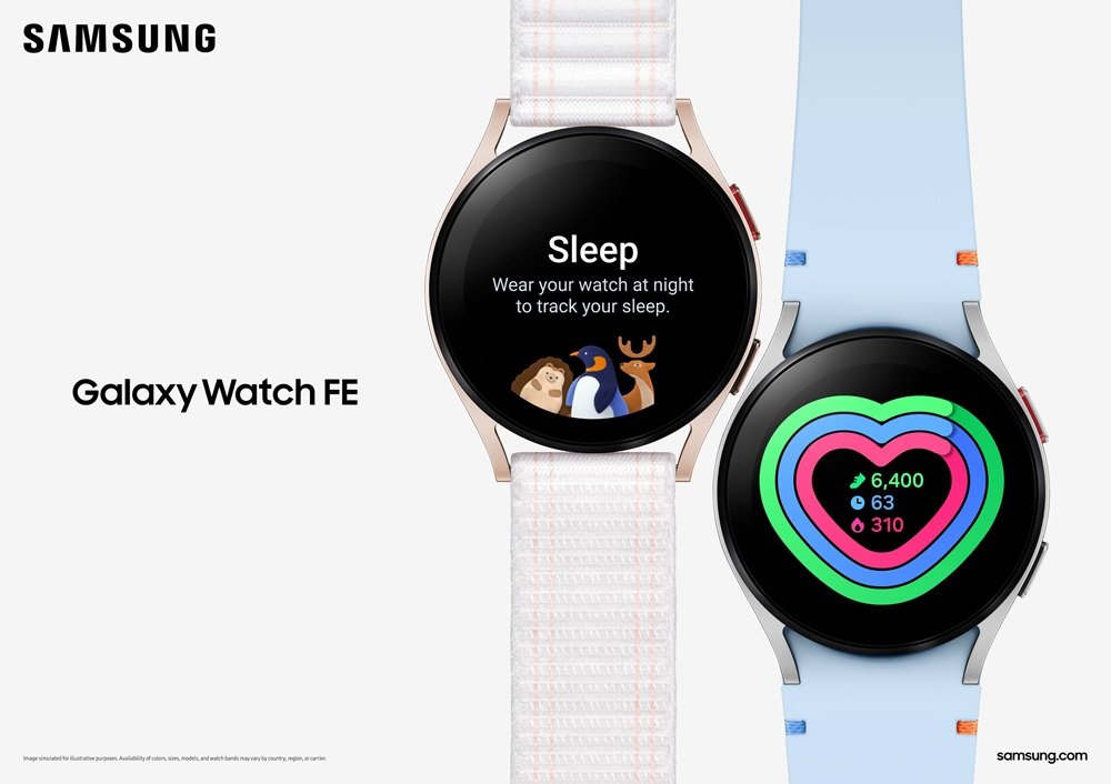 Nya Galaxy Watch FE: Avancerad teknologi med smarta hälsoupplysningar