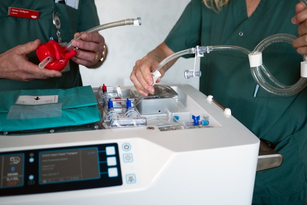 Hjärtbox bättre än kylväska när hjärtan ska transplanteras