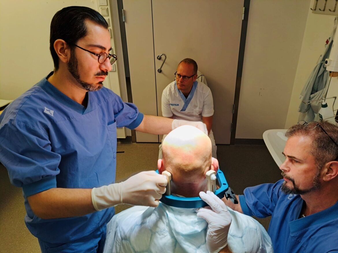 Unik hjärnbehandlingen med fokuserat ultraljud