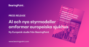 AI och nya styrmodeller omformar europeiska sjukhus