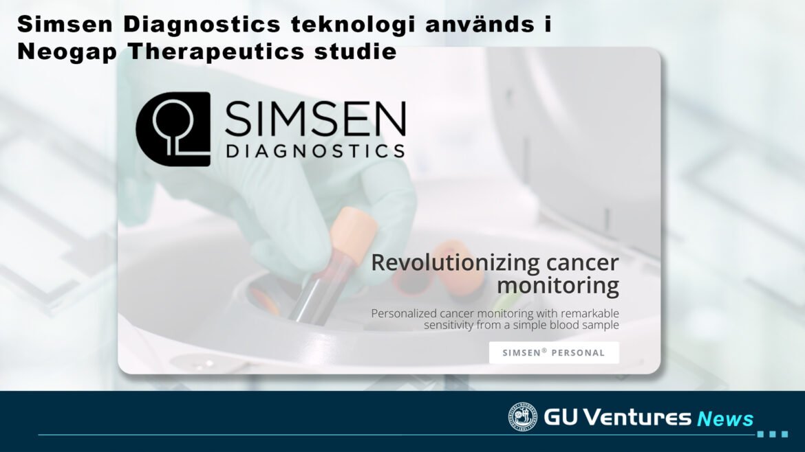 Simsen Diagnostics teknologi används i Neogap Therapeutics studie