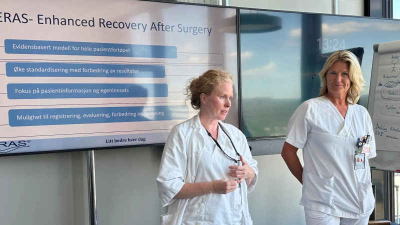 Sykehuset Østfold prisas för ERAS-framgång med stöd av Encares innovativa lösningar