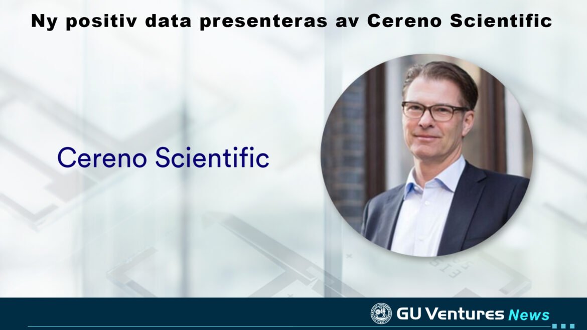 Ny positiv data presenteras av Cereno Scientific