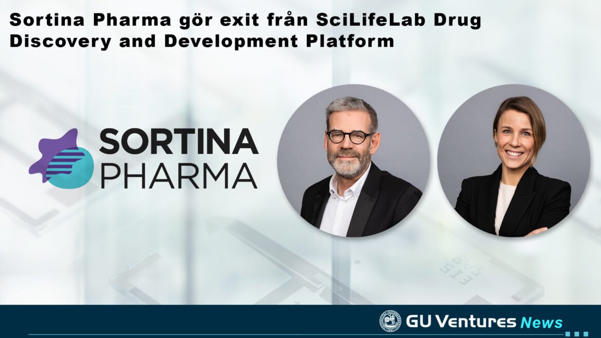 Sortina Pharma gör exit från SciLifeLab Drug Discovery and Development Platform