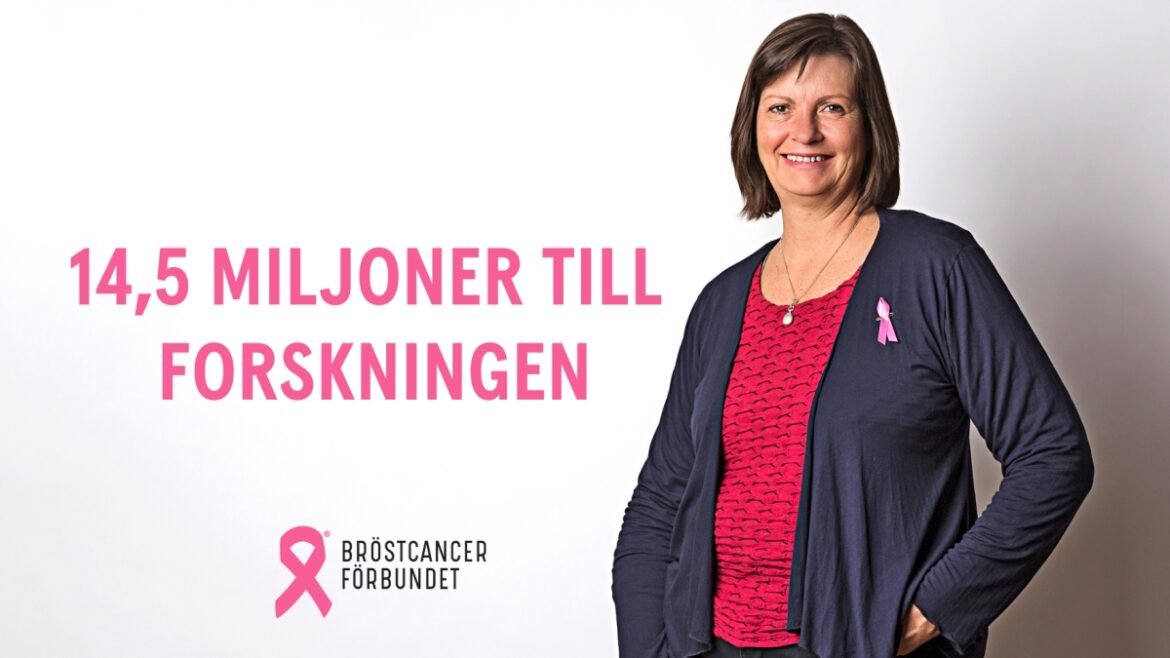 Bröstcancerförbundet delar ut 14,5 miljoner till patientnära bröstcancerforskning