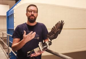 Robotstudie ger nya insikter i fåglars flaxande