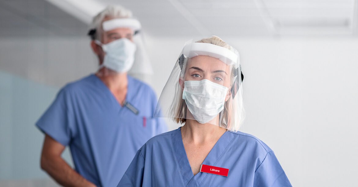 Vårdpersonal mest drabbade av arbetssjukdomar orsakade av covid-19