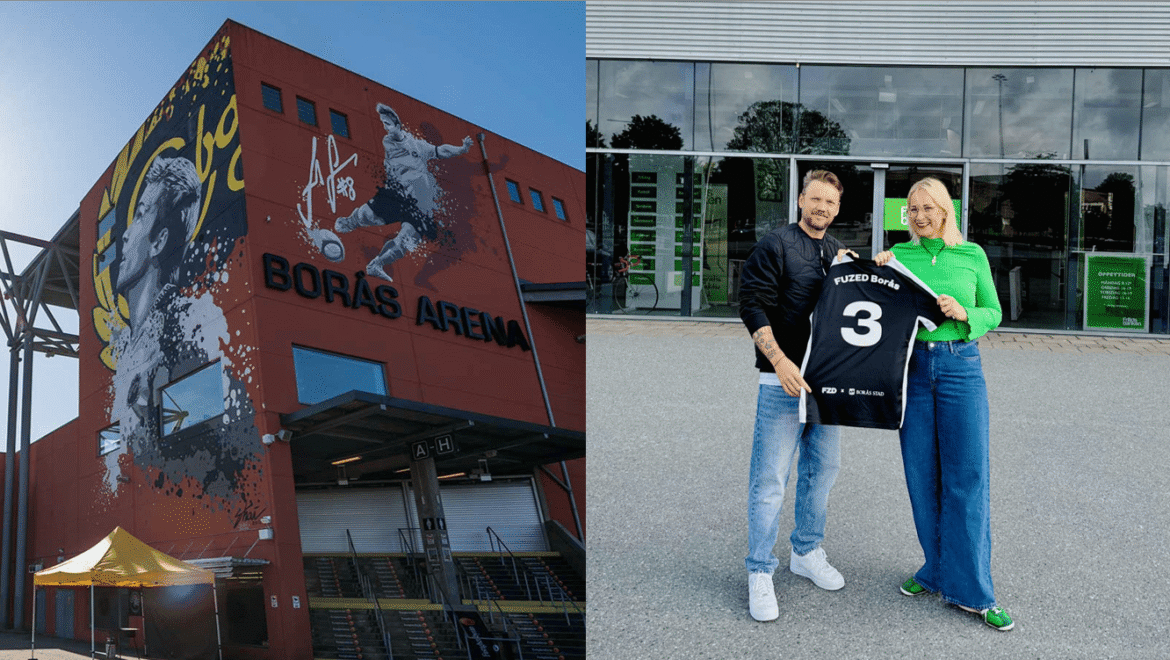 Borås Stad öppnar FUZED-anläggning vintern 2025 i Borås Arena