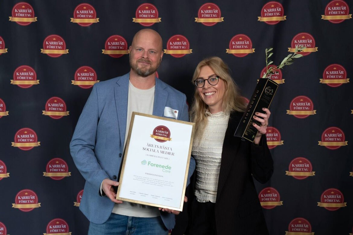 Forenede Care prisas: Årets bästa sociala medier