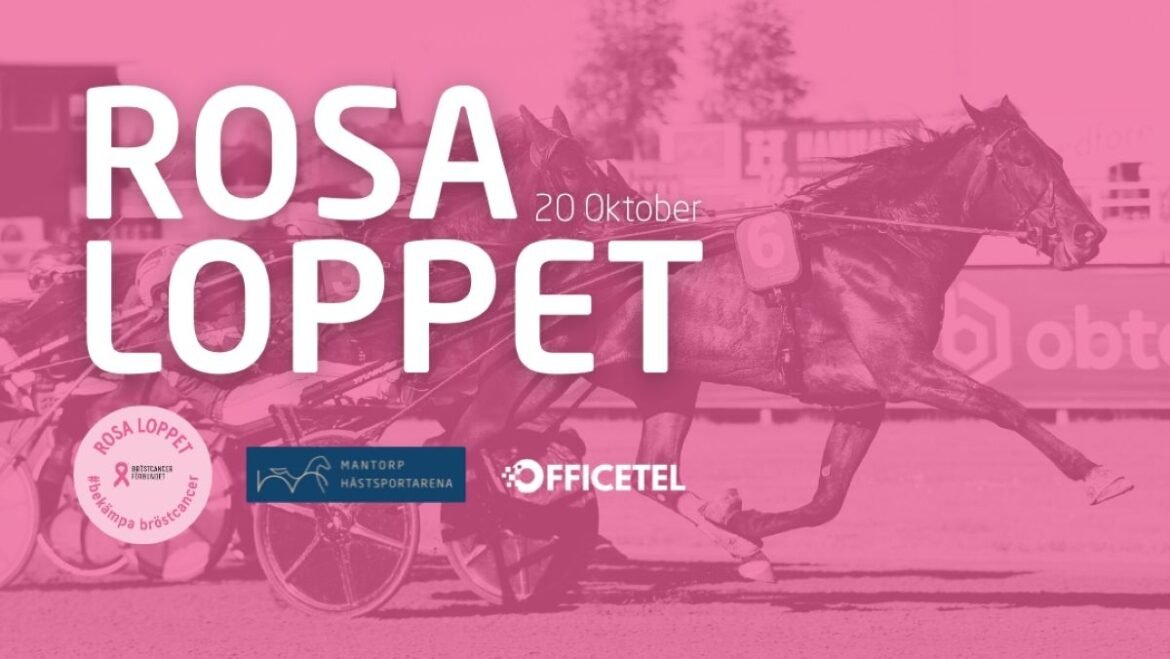 Rosa Matchen blir Rosa Loppet – trav för cancerforskning