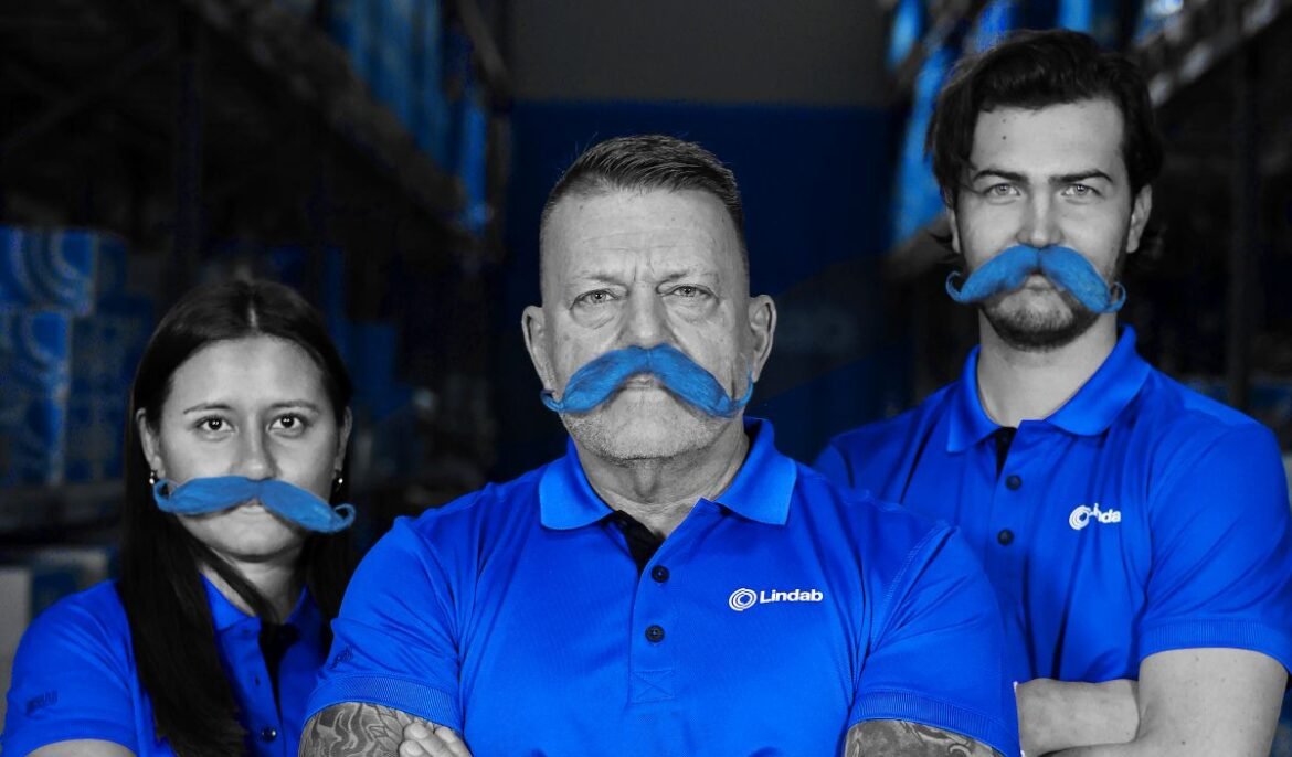 Lindab är stolt samarbetspartner till Mustaschkampen 2025