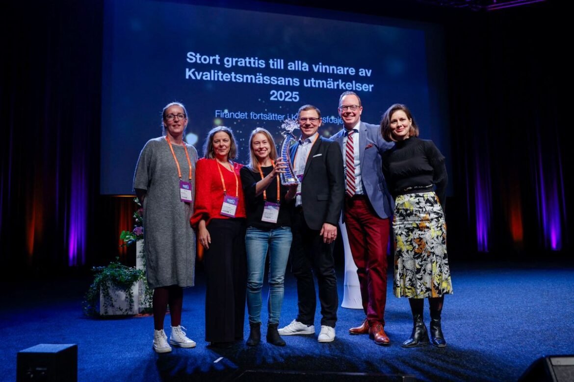 Digitalisering som förnyar välfärden belönades på Kvalitetsmässan
