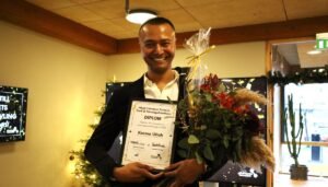 Kosmo Ullah vinnare av Innovationstävlingen 2025