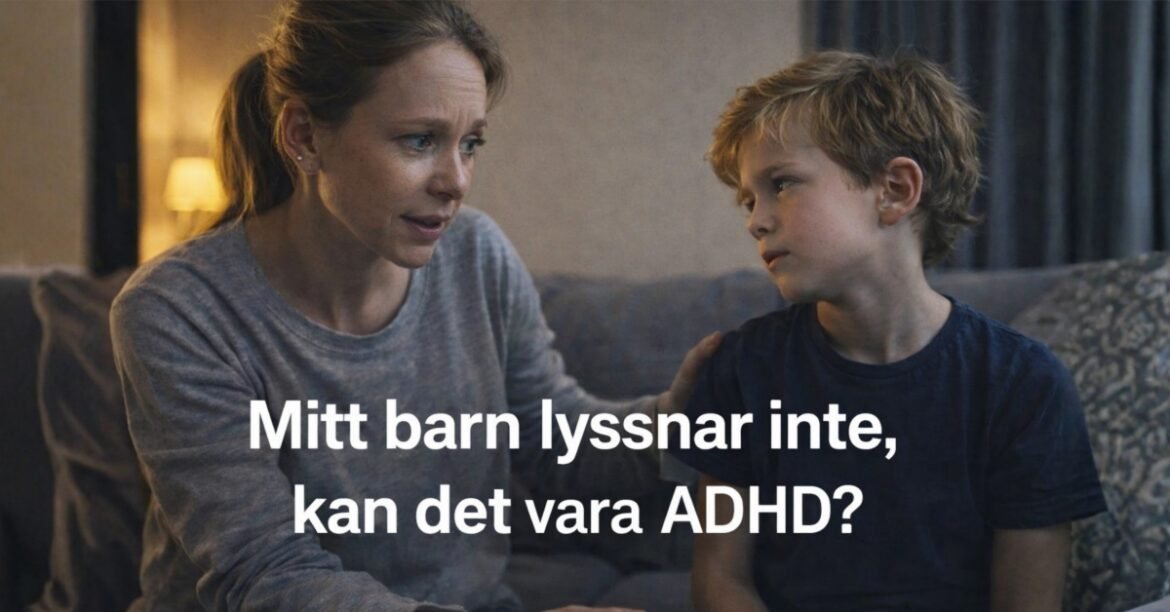 Mitt barn lyssnar inte, kan det vara ADHD Psykiatrispecialisterna Shop rty56y