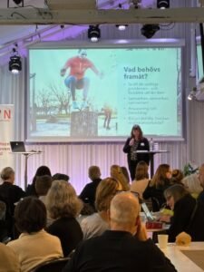 Maria HSVN på scenen