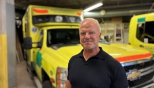 Region Dalarnas bedömningsenhet på plats under Classic Car Week