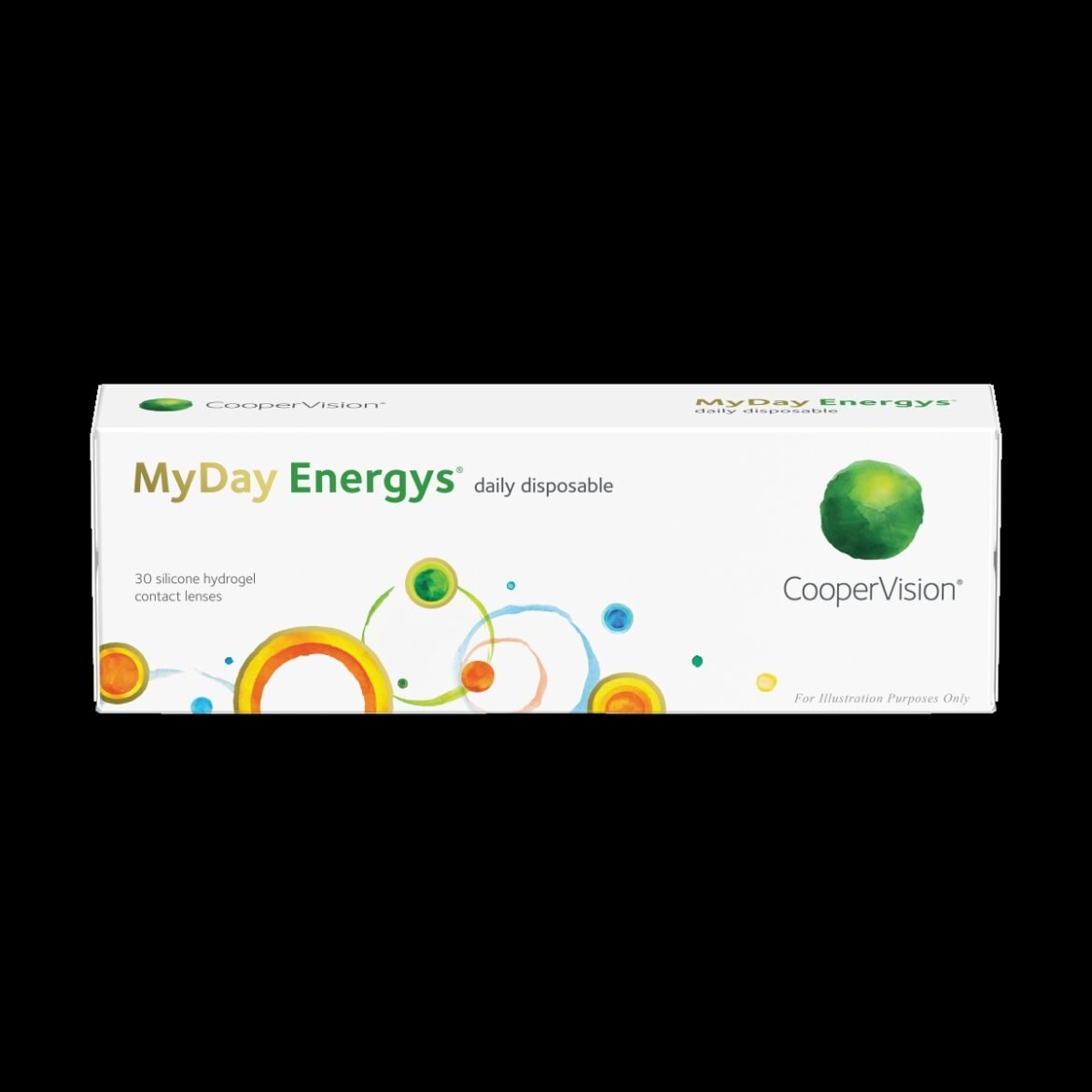 CooperVision lanserar MyDay Energys: nästa generations optiska design utformad för enastående komfort1,2