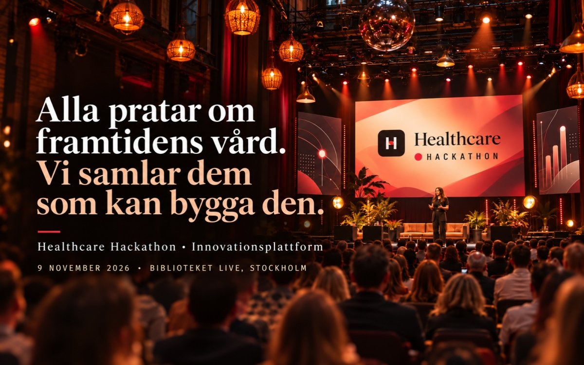 Vårdens nästa steg finns på Biblioteket Live den 9 november