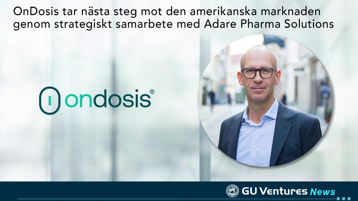 OnDosis tar nästa steg mot den amerikanska marknaden genom strategiskt samarbete med Adare Pharma Solutions